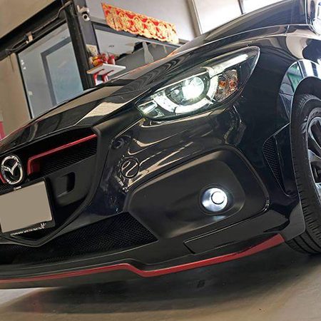 Nâng cấp bodykit cho Mazda 2